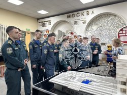 Курсанты Академии посетили музей пожарной охраны Москвы